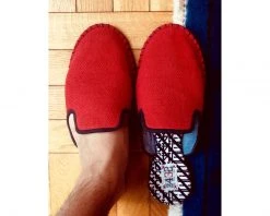 ONE432 Recycled Unisex Slippers - Roshan Red 8 ONE432 Recycled Unisex Slippers - Roshan Red