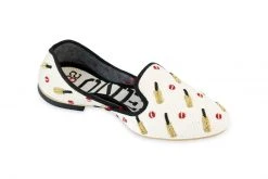 ONE432 Shoes Women's Cricket Recycled Jutti Loafer - Holiday