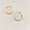 Sara Patino Jewelry Be Open Recycled Gold Earrings