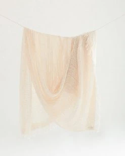 Creative Women Open Weave Throw Blanket Home Goods