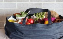 Aplat Grand Zero Waste Market Tote - Denim