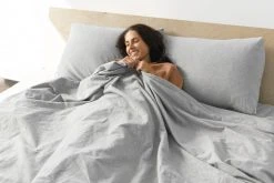 Looma Home Goods Flannel Sheet Set - Slate