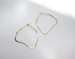 L.Greenwalt Jewelry Organic Hoop Earrings Best Sellers
