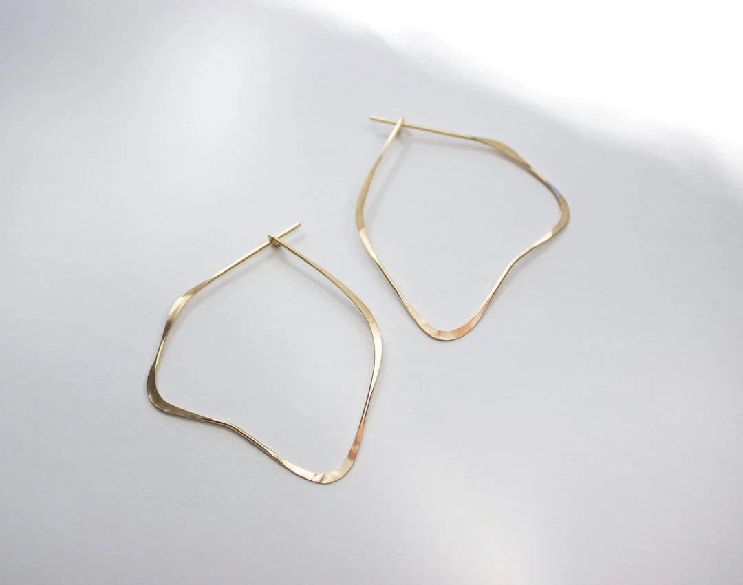 L.Greenwalt Jewelry Organic Hoop Earrings Best Sellers 3 L.Greenwalt Jewelry Organic Hoop Earrings Best Sellers