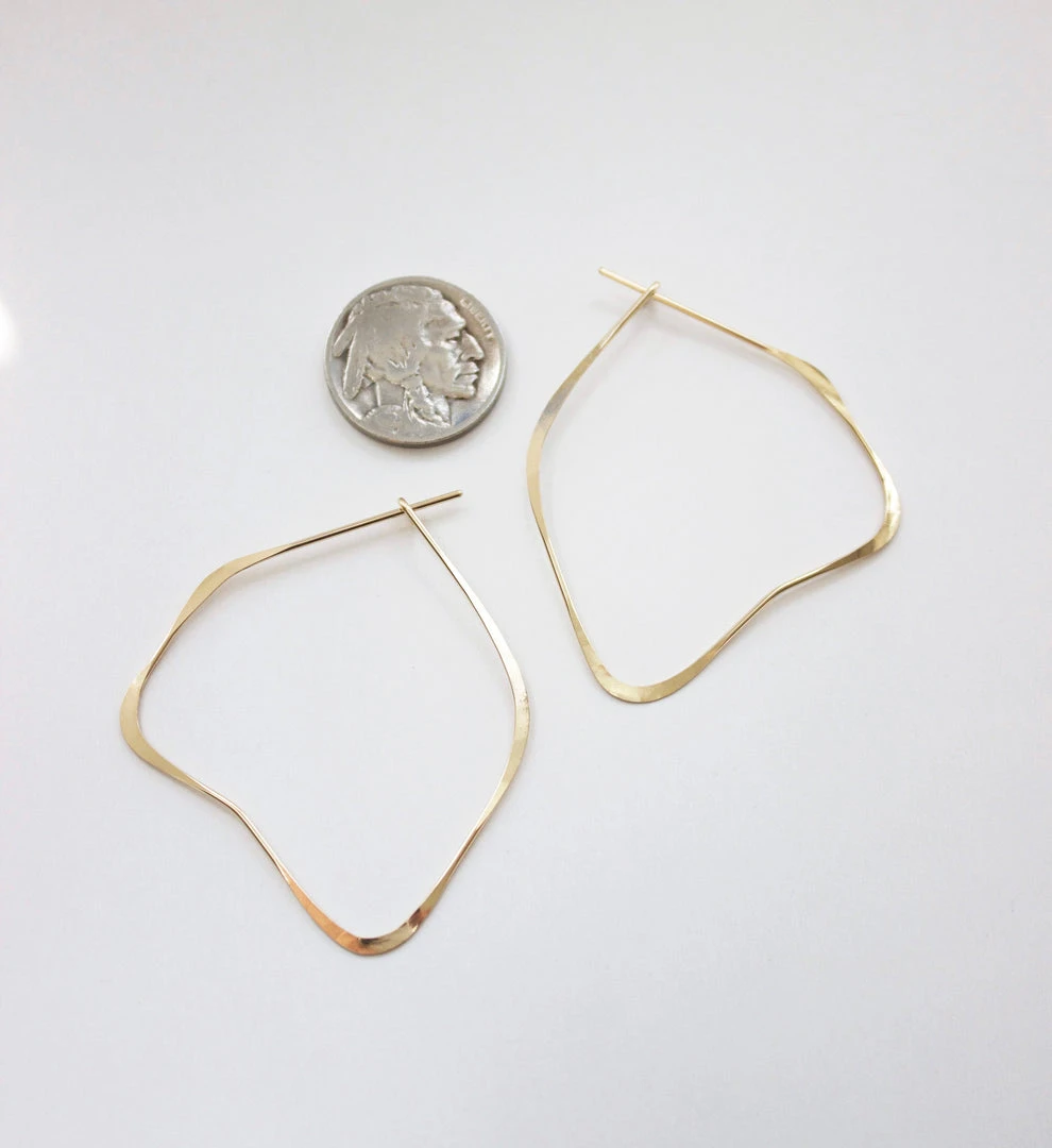 L.Greenwalt Jewelry Organic Hoop Earrings Best Sellers 7 L.Greenwalt Jewelry Organic Hoop Earrings Best Sellers