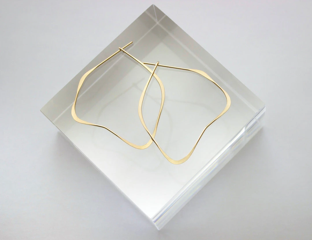 L.Greenwalt Jewelry Organic Hoop Earrings Best Sellers 6 L.Greenwalt Jewelry Organic Hoop Earrings Best Sellers