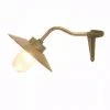 Ameico Lighting Round Canted Exterior Bracket Light - Bronze
