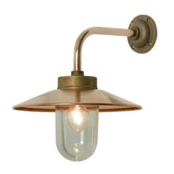 Ameico Round Exterior Bracket Light - Bronze