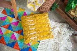 Casa Amarosa Oro Throw Pillow Cover