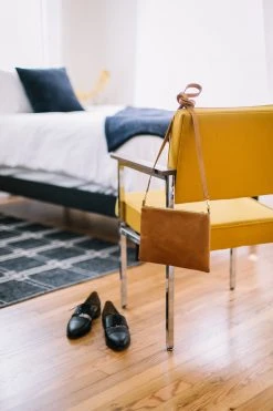 Purse & Clutch Ethiopian Leather Crossbody - Caramel Accessories