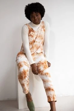 North Of West Parker Tie Dye Jumpsuit - Amber Sale 18 North Of West Parker Tie Dye Jumpsuit - Amber Sale