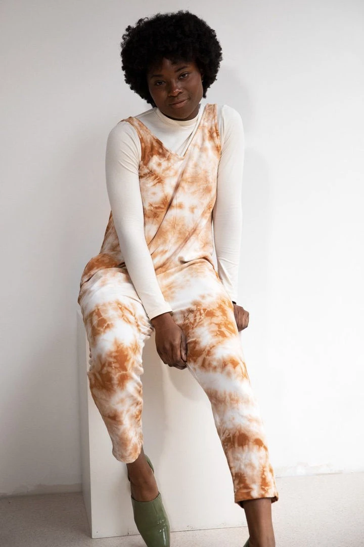North Of West Parker Tie Dye Jumpsuit - Amber Sale 8 North Of West Parker Tie Dye Jumpsuit - Amber Sale
