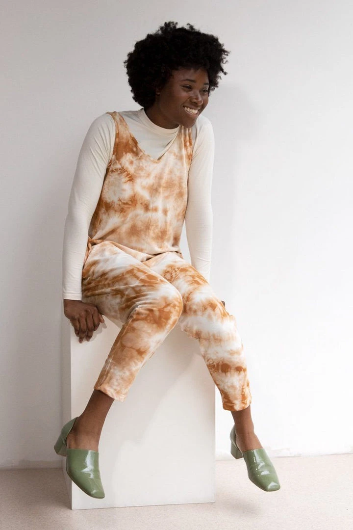 North Of West Parker Tie Dye Jumpsuit - Amber Sale 13 North Of West Parker Tie Dye Jumpsuit - Amber Sale