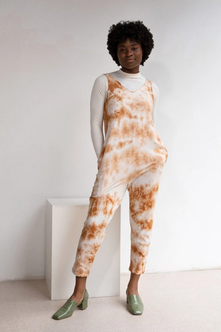 North Of West Parker Tie Dye Jumpsuit - Amber Sale 10 North Of West Parker Tie Dye Jumpsuit - Amber Sale