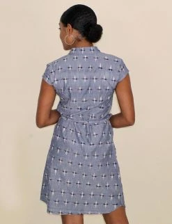 Passion Lilie Dresses Chambray Button-Up Dress