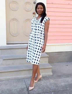 Passion Lilie Clothing Fiona Ikat Dress