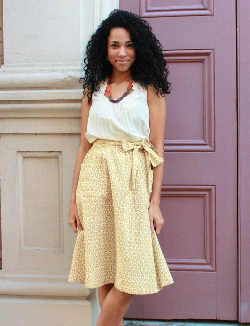 Passion Lilie Best Sellers Golden Goddess Midi Skirt 3 Passion Lilie Best Sellers Golden Goddess Midi Skirt