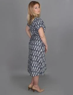 Passion Lilie Clothing Graycie Ikat Wrap Dress