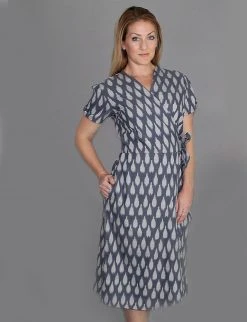 Passion Lilie Clothing Graycie Ikat Wrap Dress 8 Passion Lilie Clothing Graycie Ikat Wrap Dress