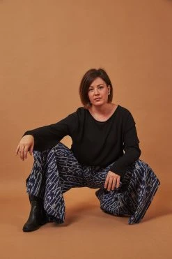 Passion Lilie Clothing Nautical Navy Pants