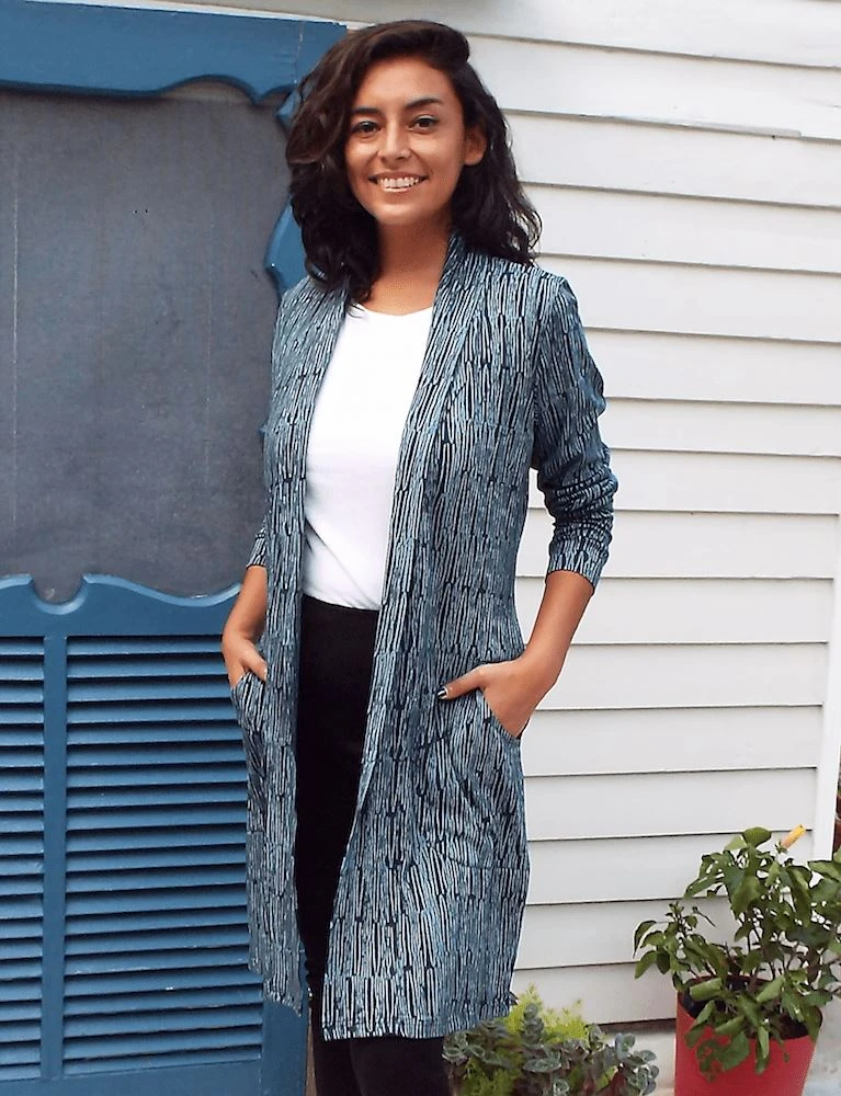 Passion Lilie Electra Jersey Cardigan 3 Passion Lilie Electra Jersey Cardigan