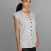 Passion Lilie Timeless Button-Up Shirt - Gray 1 Passion Lilie Timeless Button-Up Shirt - Gray