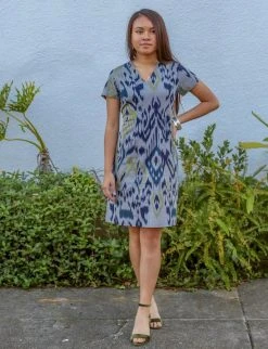 Passion Lilie Clothing Veronica Ikat Dress