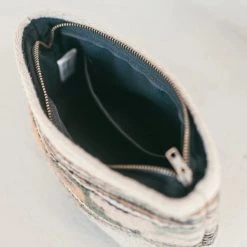 MZ Fair Trade Pastel Mitla Wool Clutch Bag