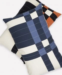 Anchal Patchwork Plaid Lumbar Pillow Home Goods