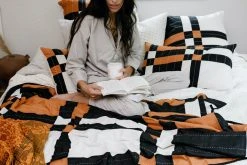 Anchal Patchwork Plaid Lumbar Pillow Home Goods