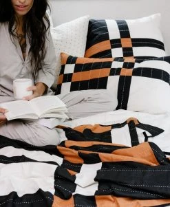 Anchal Home Goods Patchwork Plaid Throw Pillow