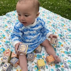 Honey Cake Tiger Patterned Baby Blanket 12 Honey Cake Tiger Patterned Baby Blanket