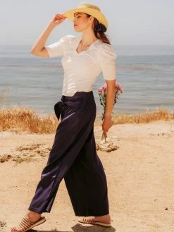 Valani Pauline Hemp Knit Puff Top