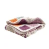 Pebble Purple Granny Square Blanket Fair Trade 2 Pebble Purple Granny Square Blanket Fair Trade