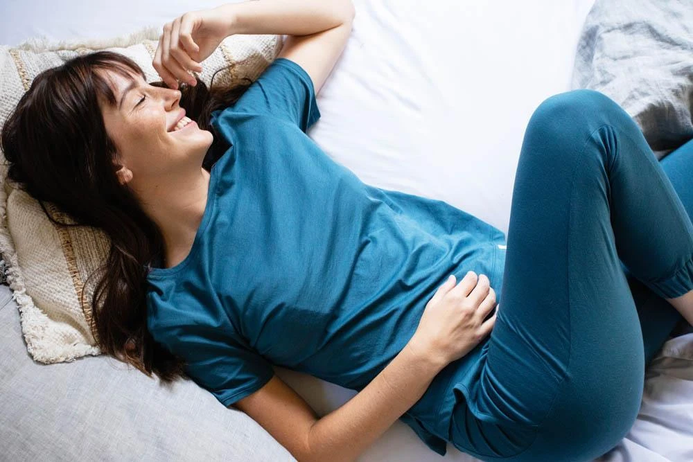 Leena & Lu Pima Short Sleeve Jogger Set 6 Leena & Lu Pima Short Sleeve Jogger Set