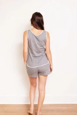 Leena & Lu Pima Tank And Short Pajama Set New Arrivals 19 Leena & Lu Pima Tank And Short Pajama Set New Arrivals
