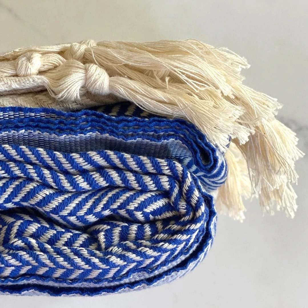 Hilana: Upcycled Cotton Pipa Upcycled Throw Blanket 5 Hilana: Upcycled Cotton Pipa Upcycled Throw Blanket