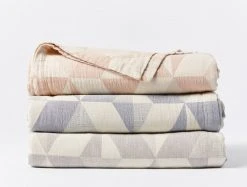 Coyuchi Pismo Blanket - Fog Home Goods 7 Coyuchi Pismo Blanket - Fog Home Goods