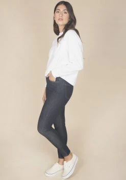 Poplinen Clothing Cindy Crop Pocket Tee - White