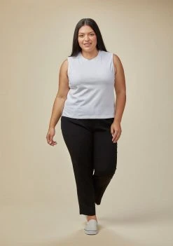 Poplinen Clothing Recy Muscle Tank - White