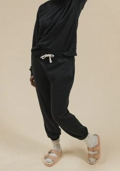 Poplinen Clothing René Jogger Sweatpant - Black