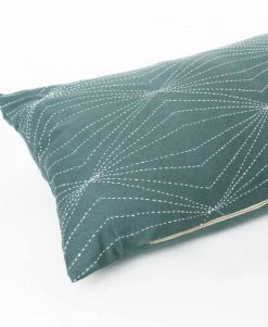 Anchal Home Goods Prism Lumbar Pillow - Spruce