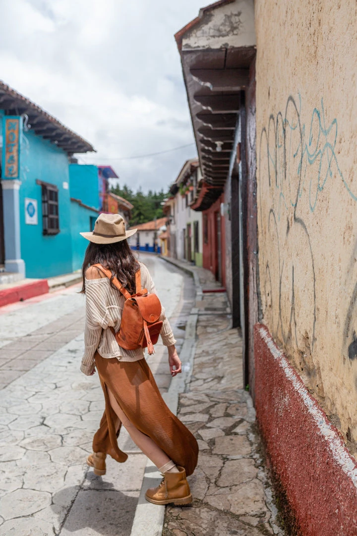 Purse & Clutch Leather Backpack - Russet Brown Handcrafted 6 Purse & Clutch Leather Backpack - Russet Brown Handcrafted