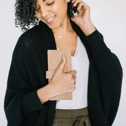 Purse & Clutch Leather Wallet - Caramel 10 Purse & Clutch Leather Wallet - Caramel