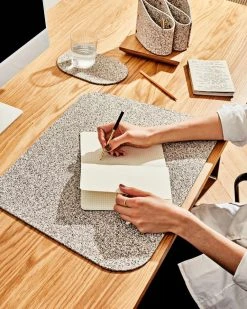 Slash Objects Home Goods R2 Recycled Rubber Deskmat - Sand