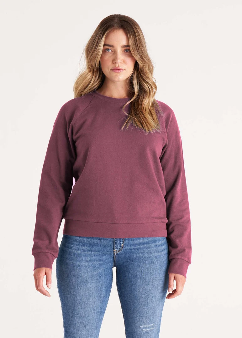 The Standard Stitch French Terry Raglan Sweatshirt Clothing 10 The Standard Stitch French Terry Raglan Sweatshirt Clothing