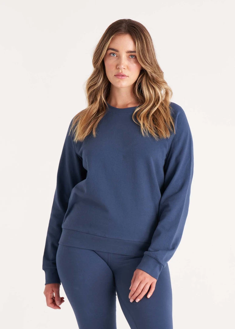 The Standard Stitch French Terry Raglan Sweatshirt Clothing 4 The Standard Stitch French Terry Raglan Sweatshirt Clothing