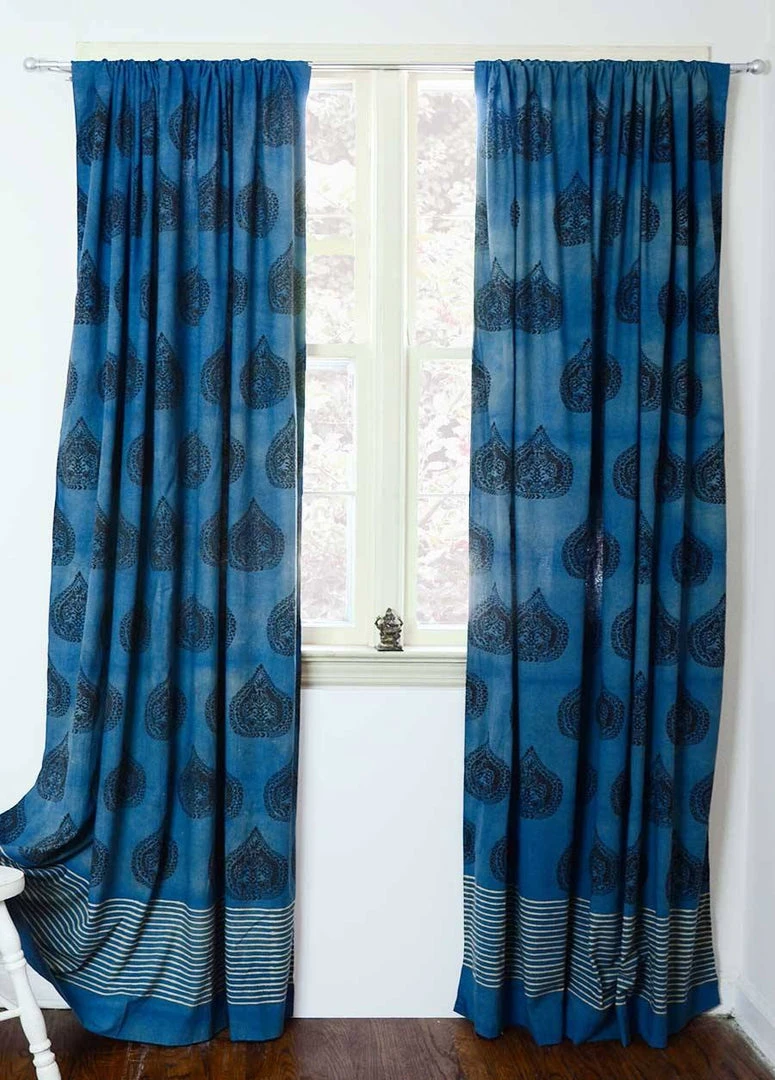 Ichcha Home Goods Raj Bagh Curtain Panel 3 Ichcha Home Goods Raj Bagh Curtain Panel