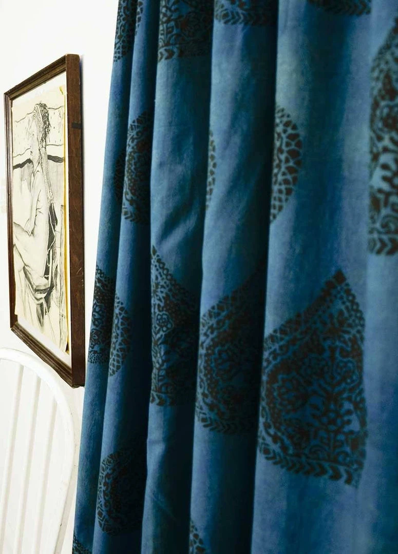 Ichcha Home Goods Raj Bagh Curtain Panel 4 Ichcha Home Goods Raj Bagh Curtain Panel