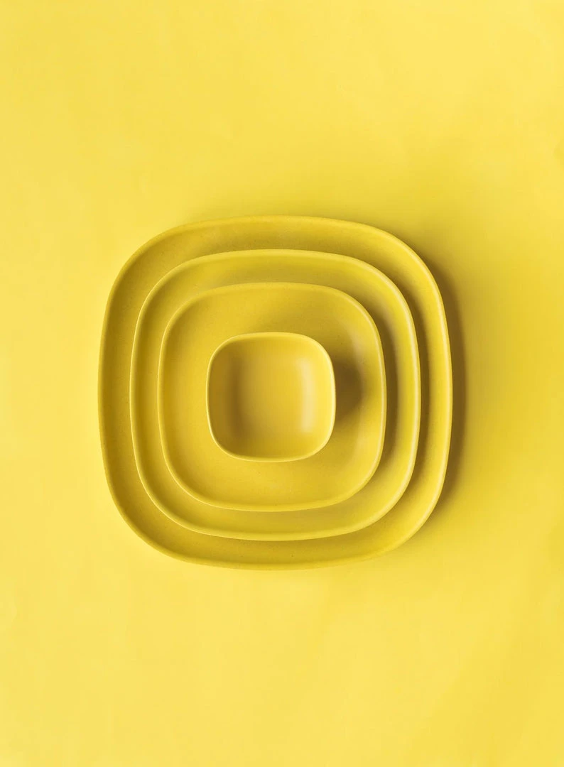 EKOBO Recycled Bamboo Plate Set Best Sellers 12 EKOBO Recycled Bamboo Plate Set Best Sellers